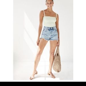 Agolde Jaden cut off shorts size 29
